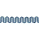 Schumacher Winding River Tape trim in Sky (86361)