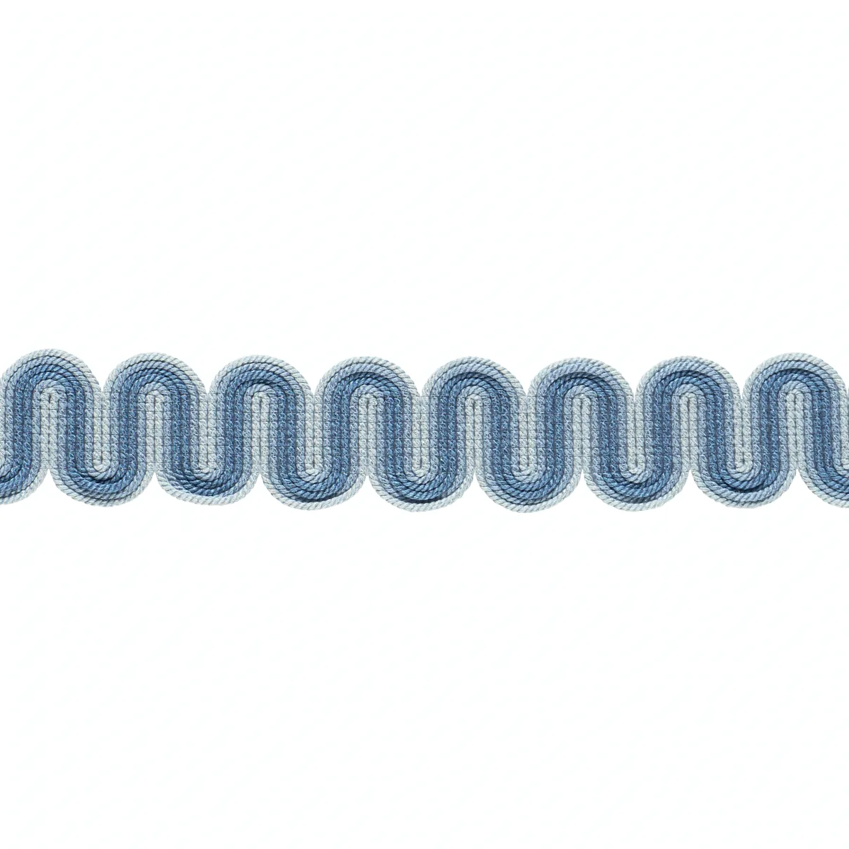 Schumacher Winding River Tape trim in Sky (86361)