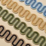 Schumacher Winding River Tape trim in Sky (86361)