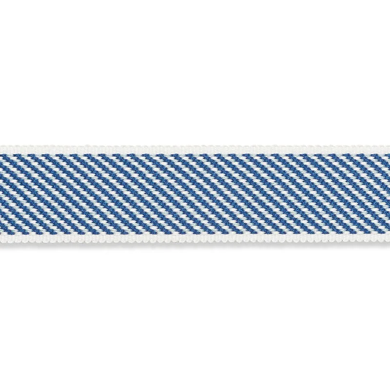 Schumacher Winston Cotton Braid Medium trim in Navy (74863)
