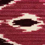 Schumacher Xenia Velvet Tape trim in Magenta (77631)