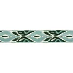Schumacher Xenia Velvet Tape trim in Peacock (77630)