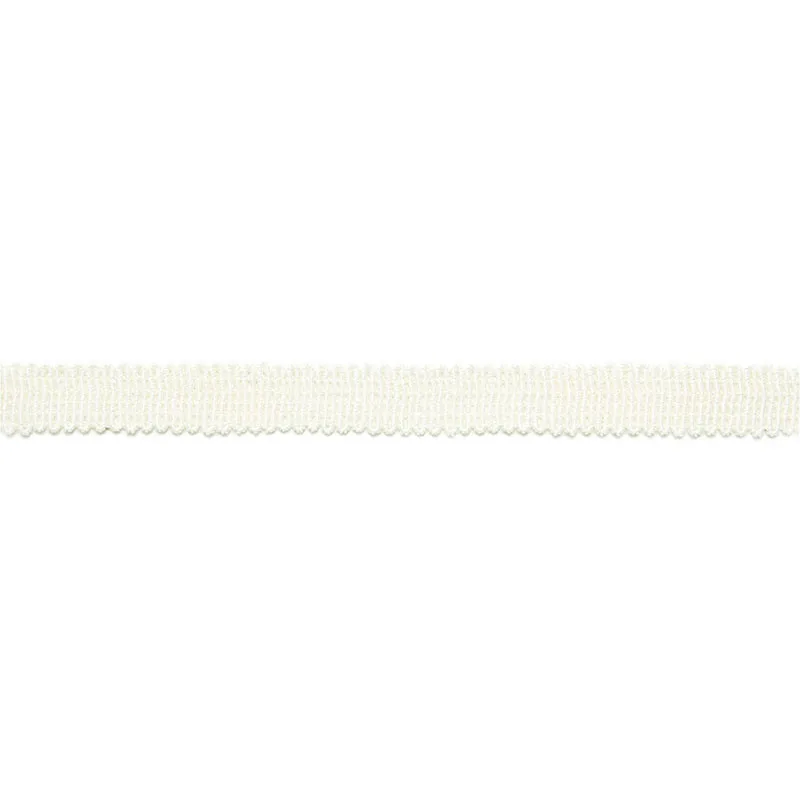 Schumacher Yves Linen Tape trim in Blanc (65500)