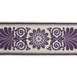 79142 | Yvonne Tape - Aubergine Schumacher Yvonne Tape trim in Aubergine (79142)