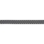 82480 | Zee Tape - Black & Ivory Schumacher Zee Tape trim in Black & Ivory (82480)