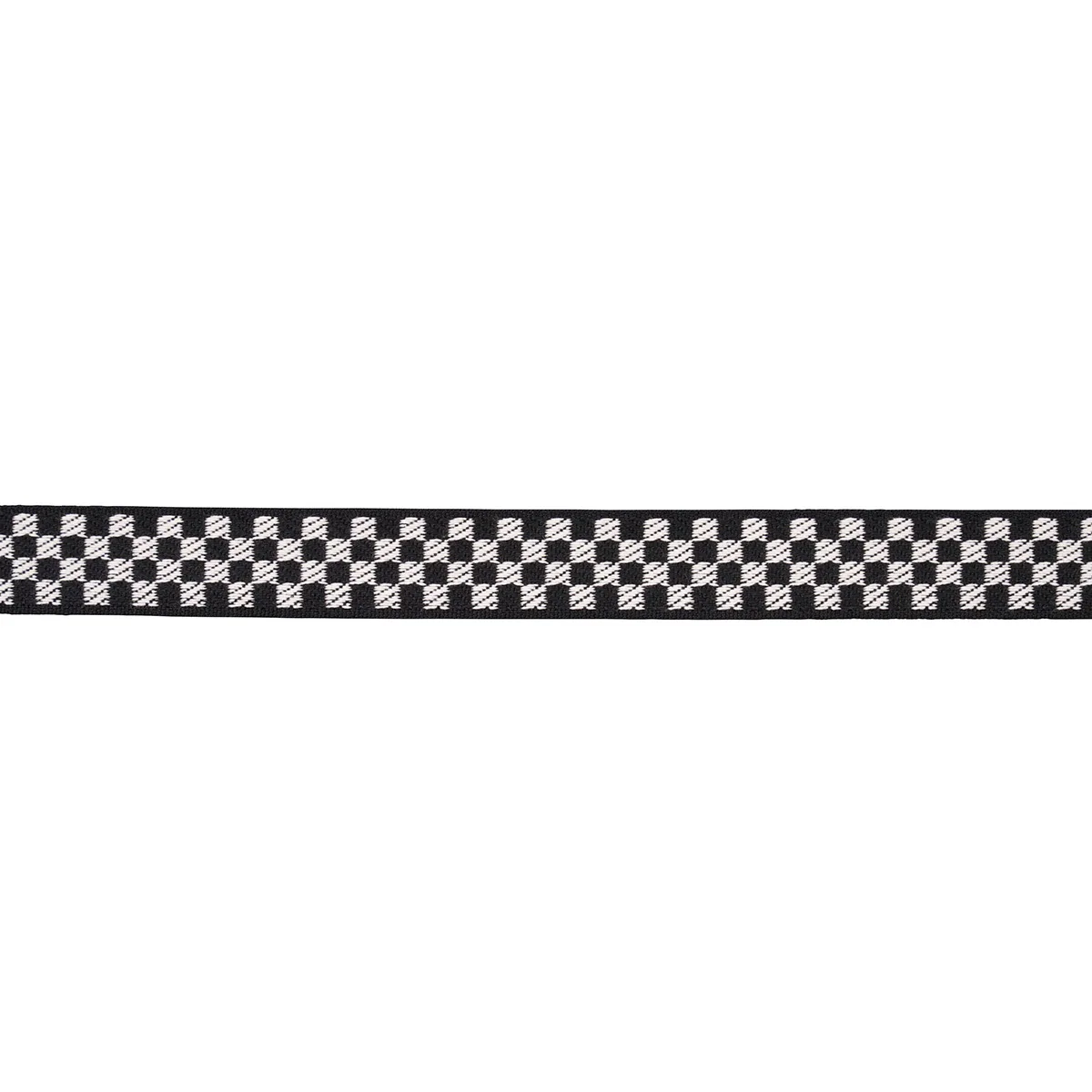 Schumacher Zee Tape Narrow trim in Black & Ivory (82490)
