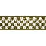 82491 | Zee Tape Narrow - Olive Schumacher Zee Tape Narrow trim in Olive (82491)