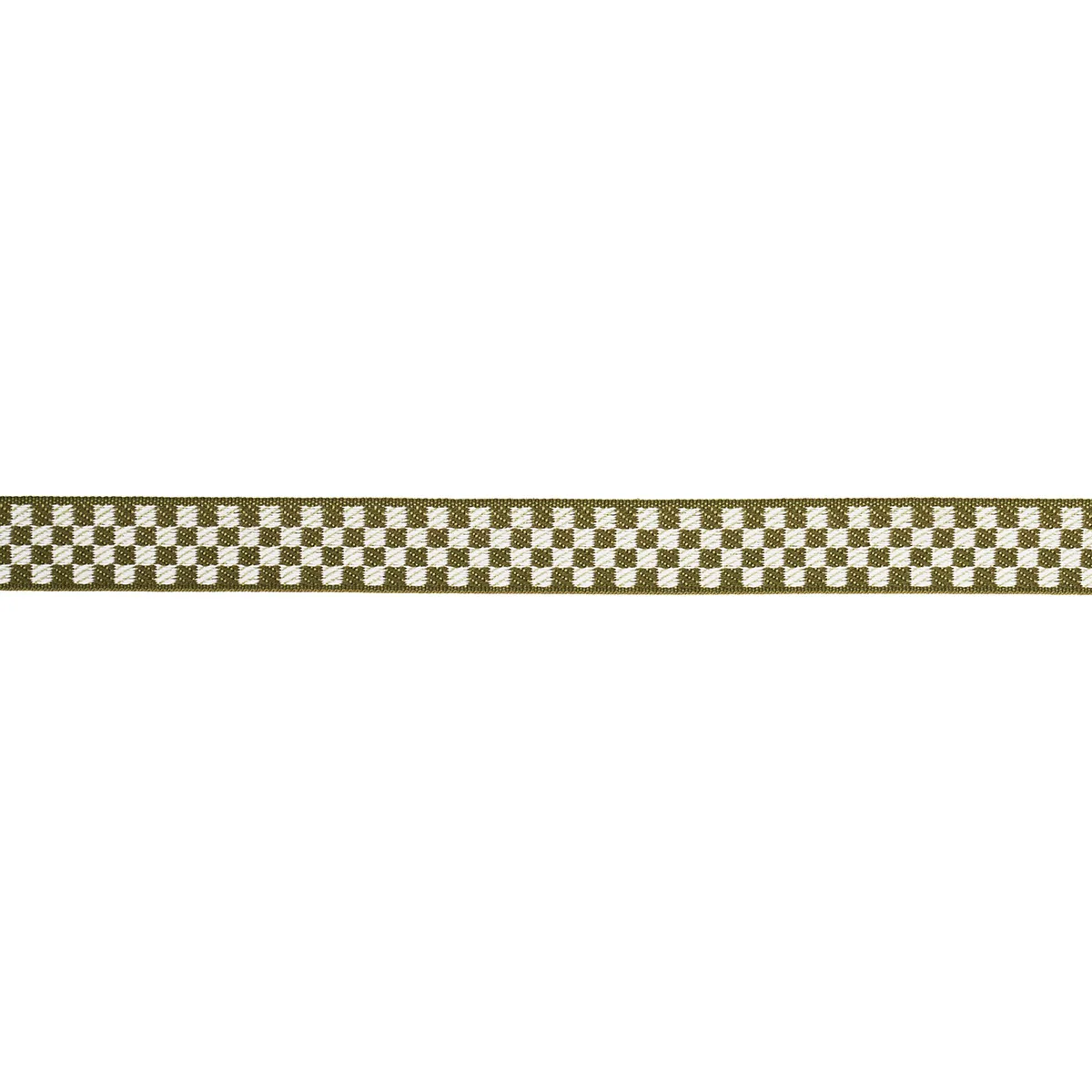 Schumacher Zee Tape Narrow trim in Olive (82491)