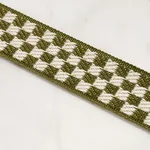 82491 | Zee Tape Narrow - Olive Schumacher Zee Tape Narrow trim in Olive (82491)