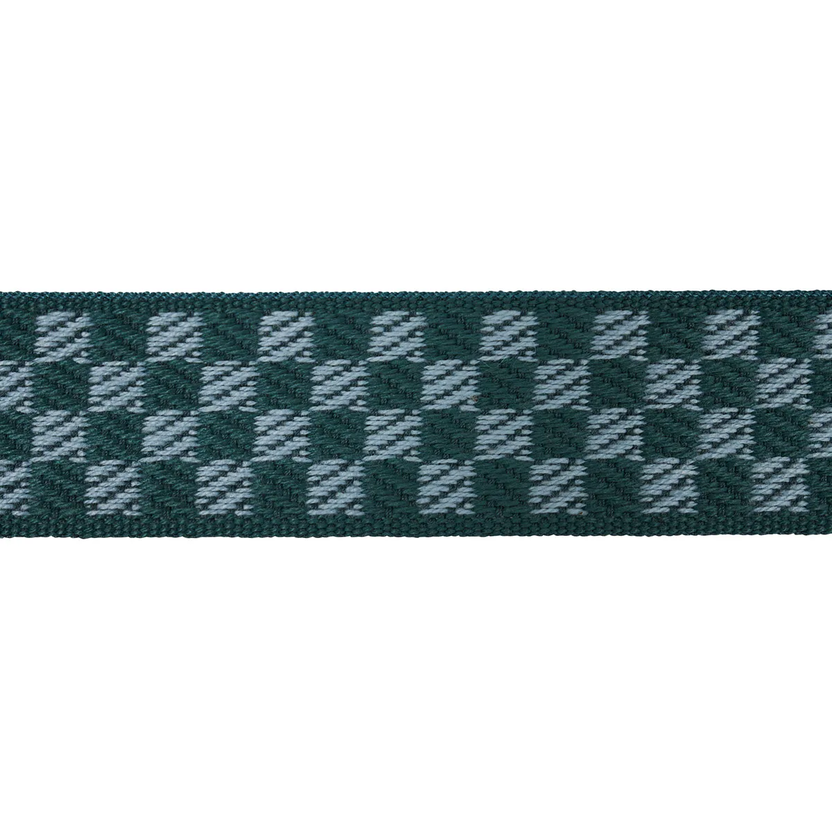 Schumacher Zee Tape Narrow trim in Teal (82492)