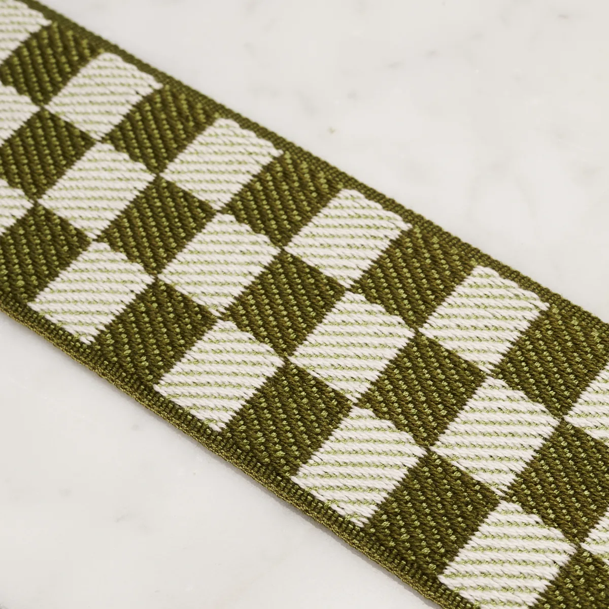 82482 | Zee Tape - Olive Schumacher Zee Tape trim in Olive (82482)