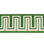 82441 | Zeus Indoor/Outdoor Tape - Green Schumacher Zeus Indoor/Outdoor Tape trim in Green (82441)
