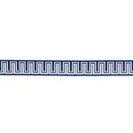 82443 | Zeus Indoor/Outdoor Tape - Navy Schumacher Zeus Indoor/Outdoor Tape trim in Navy (82443)