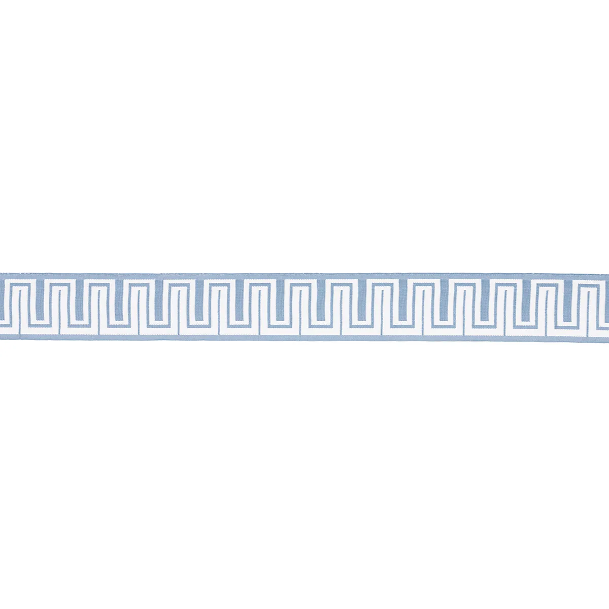 Schumacher Zeus Indoor/Outdoor Tape trim in Sky (82440)