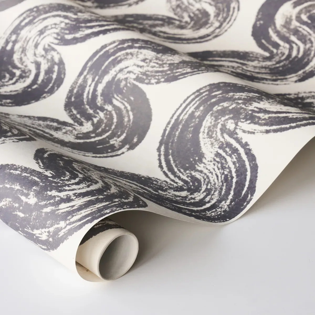 1975 - GRAPHITE Schumacher Wallpaper | Wallpaper Twins 1975 GRAPHITE Schumacher Wallpaper wallpaper - SKU 5013670