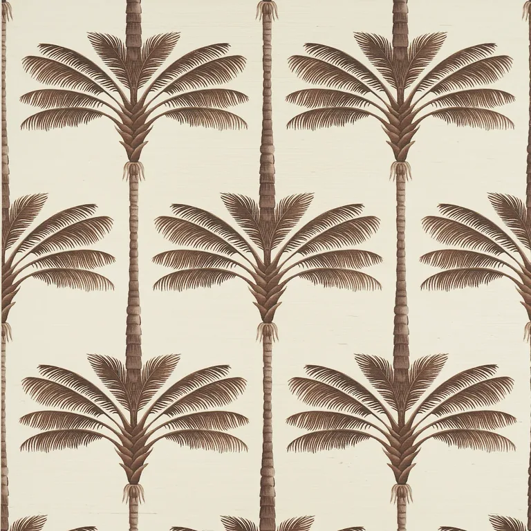 Schumacher A PALM IS A PALM SISAL wallpaper