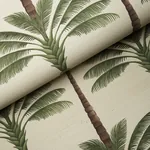 A PALM IS A PALM SISAL DAYLIGHT EVERGREEN Schumacher Wallpaper wallpaper - SKU 5016961