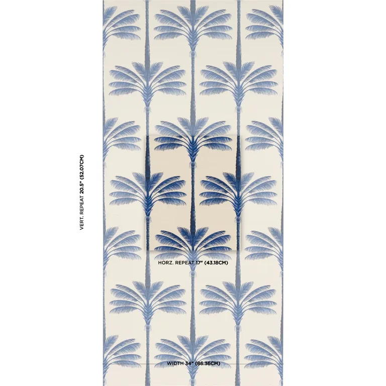 color INDIGO PALM GROVE