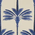 A PALM IS A PALM SISAL INDIGO PALM GROVE Schumacher Wallpaper wallpaper - SKU 5016962