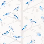 A-TWITTER BLUES Schumacher Wallpaper wallpaper - SKU 5005034