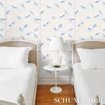 A-TWITTER BLUES Schumacher Wallpaper wallpaper - SKU 5005034