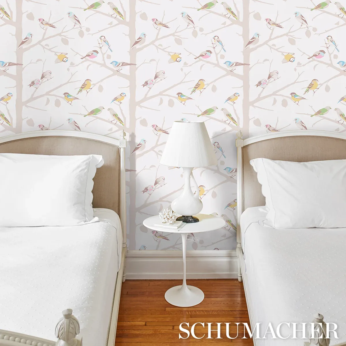 A-TWITTER - SOFT MULTI Schumacher Wallpaper | Wallpaper Twin A-TWITTER SOFT MULTI Schumacher Wallpaper wallpaper - SKU 5005033