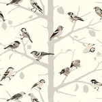 A-TWITTER WINTER Schumacher Wallpaper wallpaper - SKU 5005030