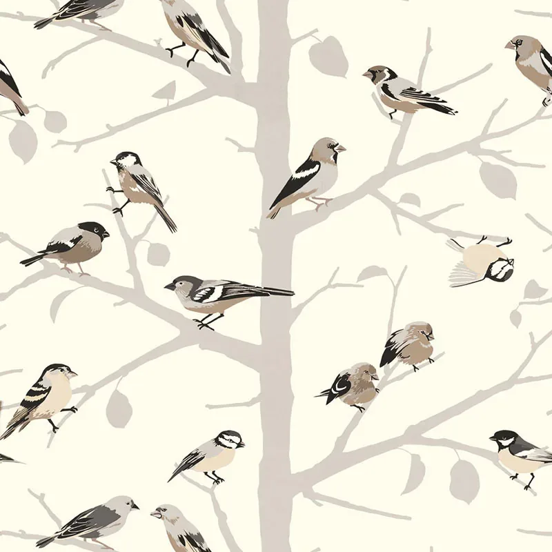 A-TWITTER WINTER Schumacher Wallpaper wallpaper - SKU 5005030