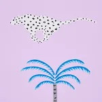 A WILD DESERT DREAM - ORCHID Schumacher Wallpaper | Wallpape A WILD DESERT DREAM ORCHID Schumacher Wallpaper wallpaper - SKU 5012541