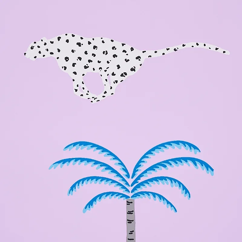A WILD DESERT DREAM - ORCHID Schumacher Wallpaper | Wallpape A WILD DESERT DREAM ORCHID Schumacher Wallpaper wallpaper - SKU 5012541