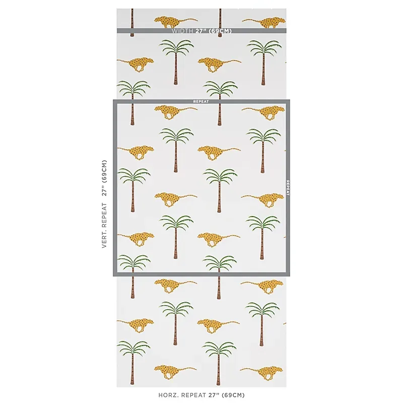 A WILD DESERT DREAM SAFARI Schumacher Wallpaper wallpaper - SKU 5012540