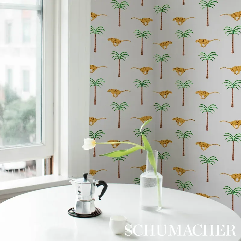 A WILD DESERT DREAM - SAFARI Schumacher Wallpaper | Wallpape A WILD DESERT DREAM SAFARI Schumacher Wallpaper wallpaper - SKU 5012540