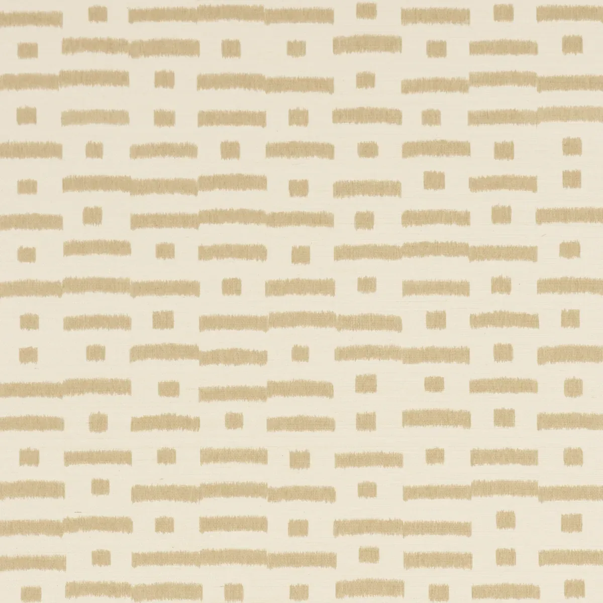 ABSTRACT IKAT SISAL BEIGE Schumacher Wallpaper wallpaper - SKU 5017591