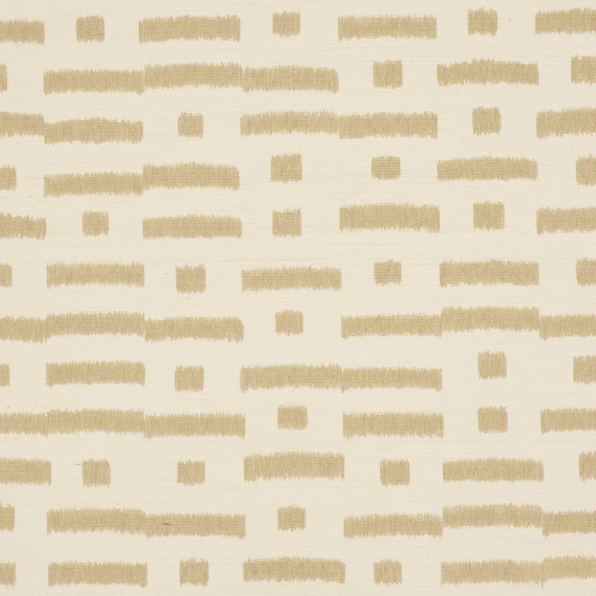 ABSTRACT IKAT SISAL BEIGE Schumacher Wallpaper wallpaper - SKU 5017591
