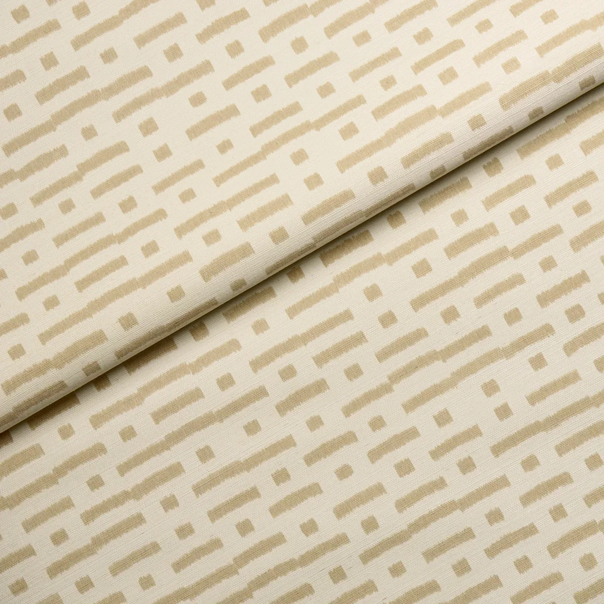 ABSTRACT IKAT SISAL BEIGE Schumacher Wallpaper wallpaper - SKU 5017591