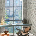 ABSTRACT IKAT SISAL - CADET Schumacher Wallpaper | Wallpaper ABSTRACT IKAT SISAL CADET Schumacher Wallpaper wallpaper - SKU 5017590