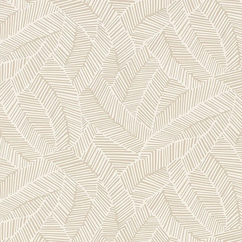 ABSTRACT LEAF LINEN Schumacher Wallpaper wallpaper - SKU 5007530