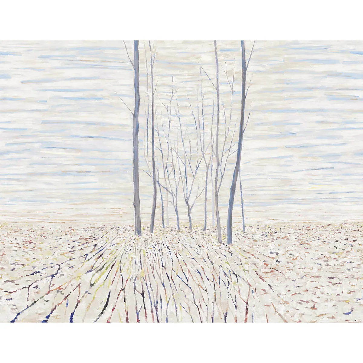ACANTHUS FOREST PANEL SET COOL MULTI Schumacher Wallpaper wallpaper - SKU 5016410