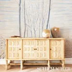 ACANTHUS FOREST PANEL SET COOL MULTI Schumacher Wallpaper wallpaper - SKU 5016410