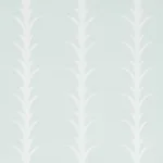 ACANTHUS STRIPE - IVORY ON MINERAL Schumacher Wallpaper | Wa ACANTHUS STRIPE IVORY ON MINERAL Schumacher Wallpaper wallpaper - SKU 5014770