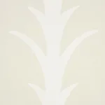 ACANTHUS STRIPE IVORY ON NEUTRAL Schumacher Wallpaper wallpaper - SKU 5014771