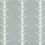 ACANTHUS STRIPE SISAL CHAMBRAY Schumacher Wallpaper wallpaper - SKU 5006056