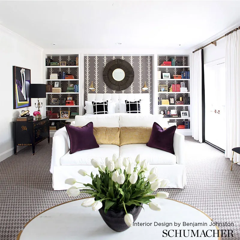 ACANTHUS STRIPE SISAL room view