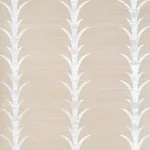 ACANTHUS STRIPE SISAL FOG & CHALK Schumacher Wallpaper wallpaper - SKU 5006052