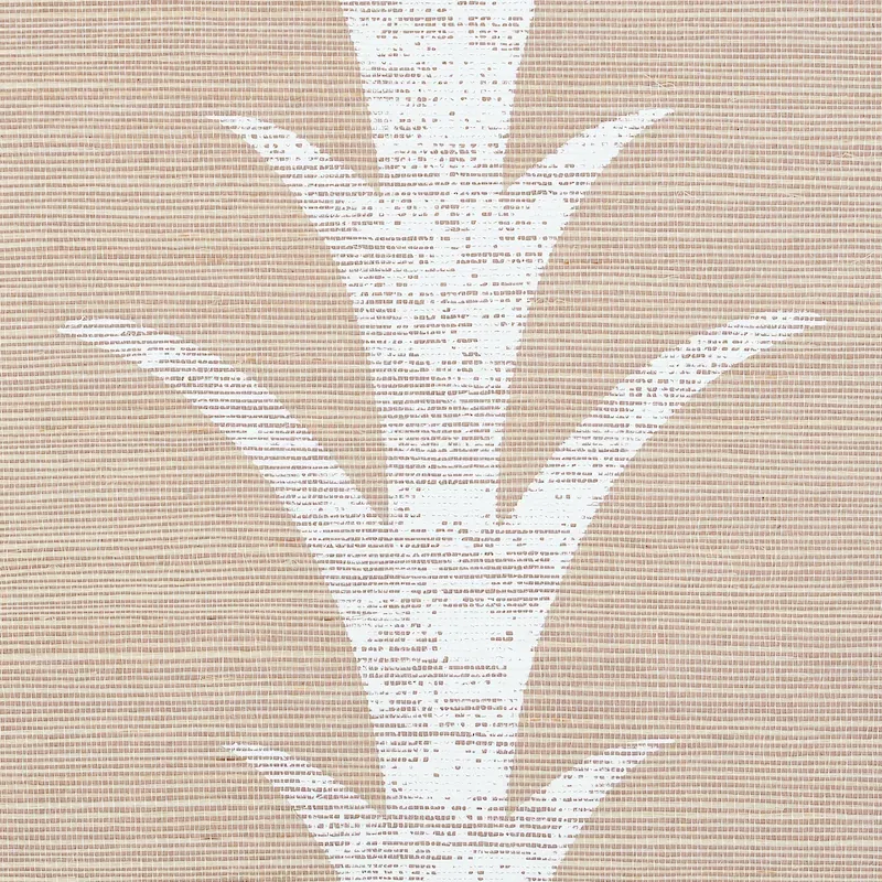 ACANTHUS STRIPE SISAL FOG & CHALK Schumacher Wallpaper wallpaper - SKU 5006052