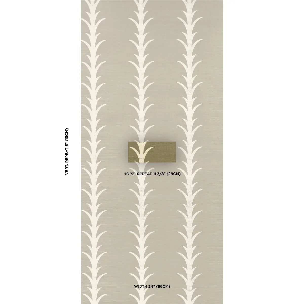 ACANTHUS STRIPE SISAL room view