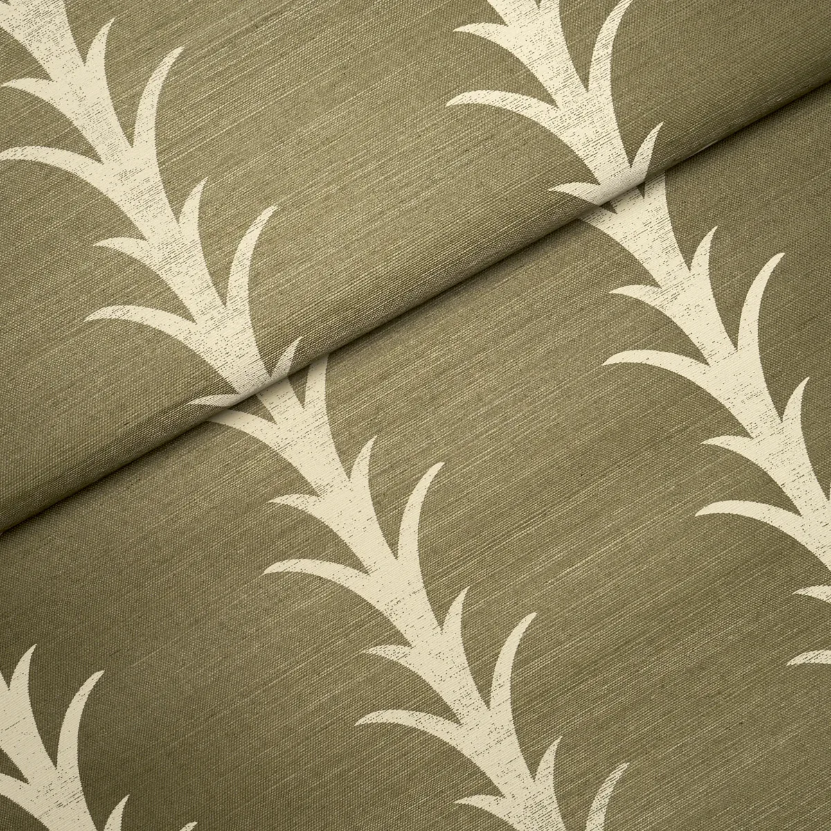 ACANTHUS STRIPE SISAL - JUNIPER Schumacher Wallpaper | Wallp ACANTHUS STRIPE SISAL JUNIPER Schumacher Wallpaper wallpaper - SKU 5006057