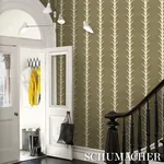 ACANTHUS STRIPE SISAL - JUNIPER Schumacher Wallpaper | Wallp ACANTHUS STRIPE SISAL JUNIPER Schumacher Wallpaper wallpaper - SKU 5006057