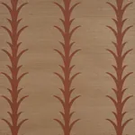 ACANTHUS STRIPE SISAL MOCHA Schumacher Wallpaper wallpaper - SKU 5017651