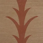 ACANTHUS STRIPE SISAL MOCHA Schumacher Wallpaper wallpaper - SKU 5017651